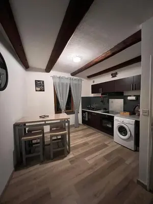 Cuisine ou kitchenette dans l'établissement Spacieux 61 metres carré tout confort