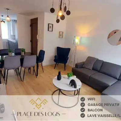Appartement 3 ch avec garage