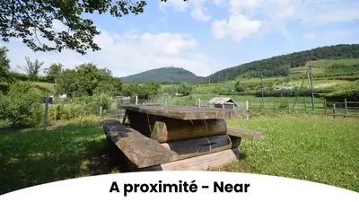 Paysage naturel près de l'appartement