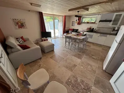 Cuisine ou kitchenette dans l'établissement Paix, nature et confort à 5mn de Montbéliard