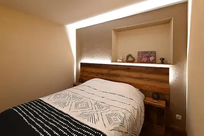 Un ou plusieurs lits dans un hébergement de l'établissement Mirador montagnard - Appt vue montagne