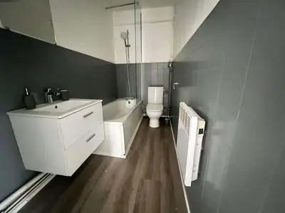 Salle de bains dans l'établissement Le Guebwiller proche centre