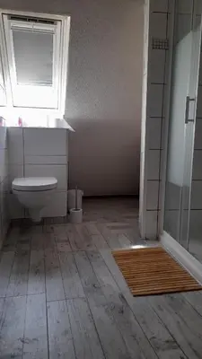 Salle de bains dans l'établissement Olympe