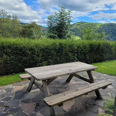 Paysage naturel près de la maison de vacances