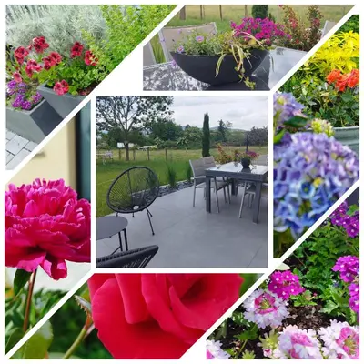 Jardin de l'établissement Chez 