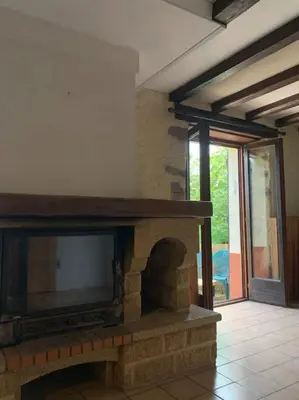 Plan de l'établissement Gîte Au bout des Mynes avec vue panoramique