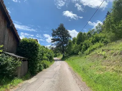 Paysage naturel près de la maison de vacances