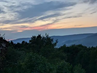 Paysage naturel près de la maison de vacances