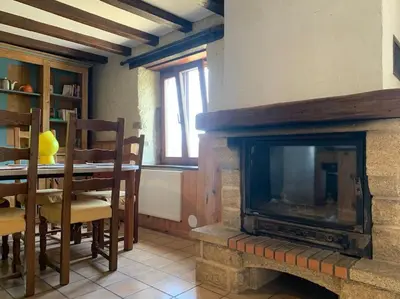 Plan de l'établissement Gîte Au bout des Mynes avec vue panoramique