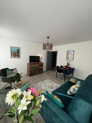 Coin salon dans l'établissement L Alsacienne F2 centre ville