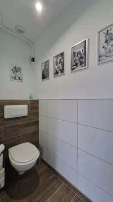 Salle de bains dans l'établissement Modern Jungle - Colmar