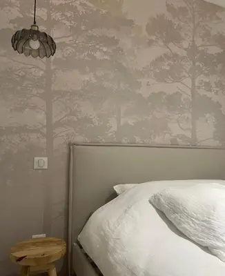 Un ou plusieurs lits dans un hébergement de l'établissement Appartement chaleureux en Alsace