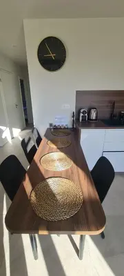 Cuisine ou kitchenette dans l'établissement Avalon II