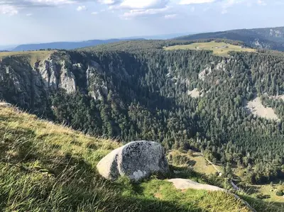 Paysage naturel près de la maison de vacances