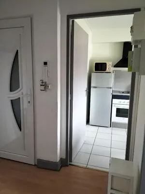 Cuisine ou kitchenette dans l'établissement Montoit