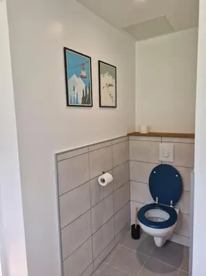 Salle de bains dans l'établissement Magnifique appartement Jonquille