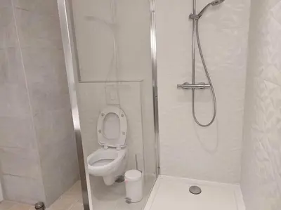 Salle de bains dans l'établissement Maison 120 m2 à Gerardmer proche centre ville
