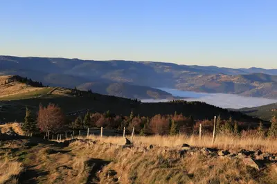 Paysage naturel près de la maison de vacances