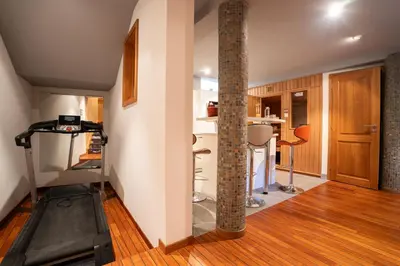 Salle ou équipements de sports de l'établissement Maison Rebleuthof Sauna & Fitness
