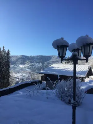 L'établissement Gîte Au 21 Vosgien en hiver