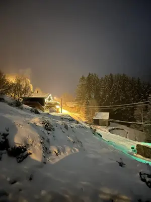L'établissement Gîte Au 21 Vosgien en hiver