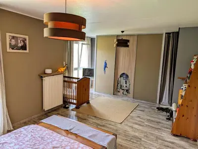 Un ou plusieurs lits dans un hébergement de l'établissement Belle Maison de famille en Alsace
