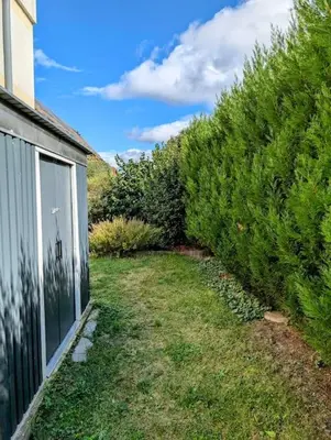 Jardin de l'établissement Belle Maison de famille en Alsace