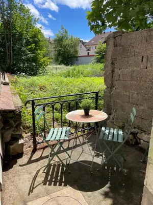 Jardin de l'établissement Appartement lac et montagne
