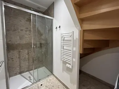 Salle de bains dans l'établissement Gîte des 4 saisons