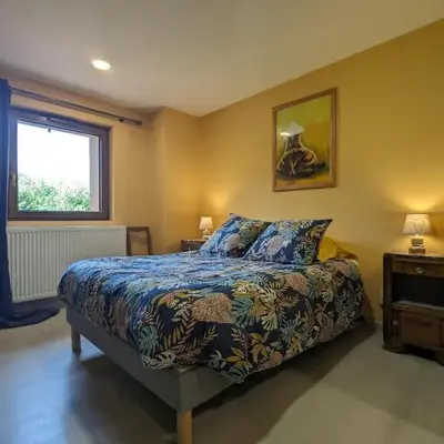 Chambre climatisée avec salle d'eau privative et accès jardin - FR-1-589-664