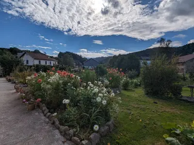Vue générale sur la montagne ou vue sur la montagne depuis le B&B/chambre d'hôtes