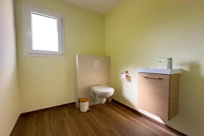 Salle de bains dans l'établissement LE GRAND GITE - Gîte des 3 lavoirs