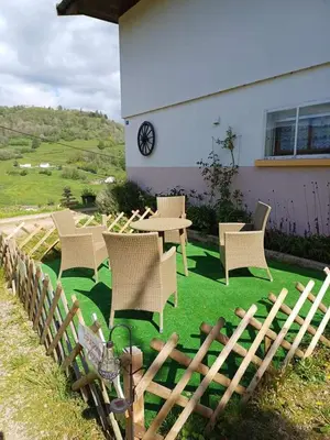 Jardin de l'établissement le studio