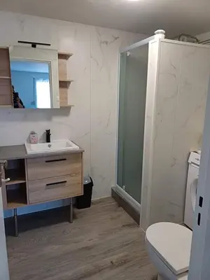 Salle de bains dans l'établissement le studio