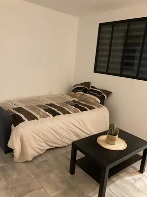 Un ou plusieurs lits dans un hébergement de l'établissement Maisonnette
