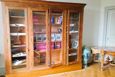 Bibliothèque dans le B&B/chambre d'hôtes