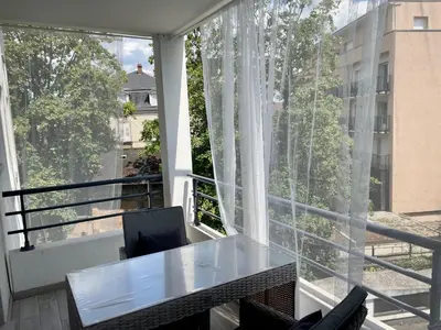 Balcon ou terrasse dans l'établissement Bienvenue au Raio de Sol - Centre Ville - 2 Guests