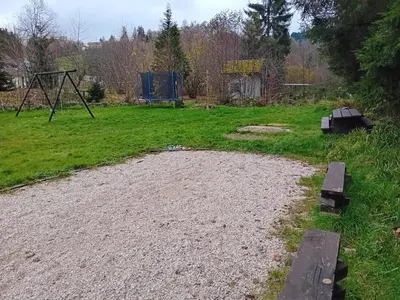 Jardin de l'établissement les chalets Lololange