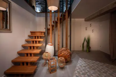 Plan de l'établissement Chalet Mökki, bain nordique, balnéo et sauna
