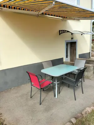 Terrasse ou espace extérieur de l'établissement Gîte des secs prés