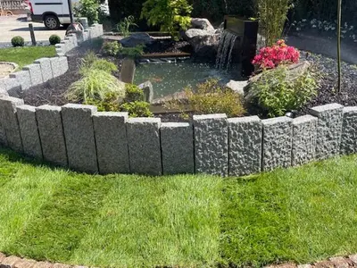 Jardin de l'établissement LES GRANGES DE JADIS ALSACE Bis