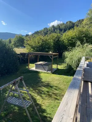 Paysage naturel près de la maison de vacances
