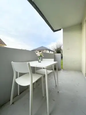 Vue générale sur la montagne ou vue sur la montagne depuis l'appartement
