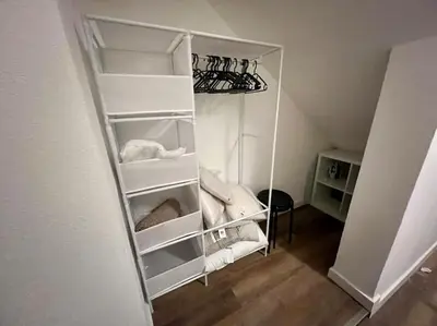Un ou plusieurs lits dans un hébergement de l'établissement Appartement plein centre-ville
