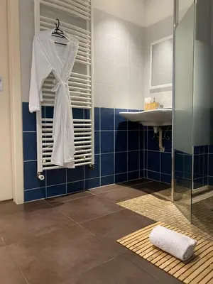 Salle de bains dans l'établissement Les aventures de Madame Bretzel