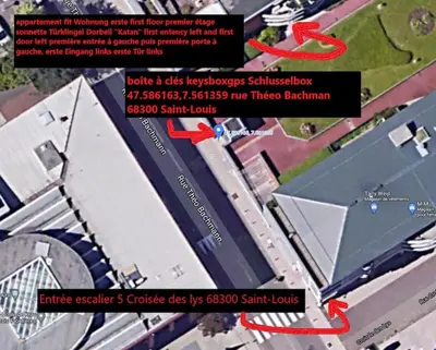 Quartier de l'appartement ou autre quartier proche