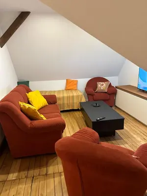 Coin salon dans l'établissement Salutho