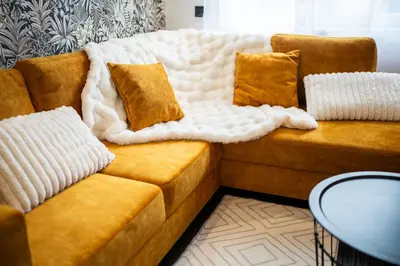 Coin salon dans l'établissement Enchantress'Apartment Designed By CM