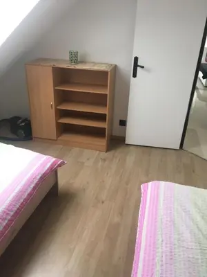 Un ou plusieurs lits dans un hébergement de l'établissement La maison pailletée Giromagny