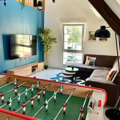 Appartement cosy au centre-ville avec garage